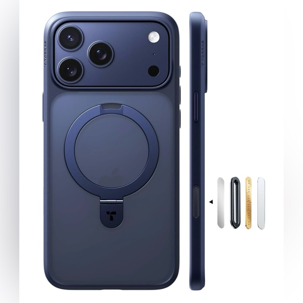 TORRAS for iPhone 17 Pro Max Case with Stand, 4X Military Grade Protection, NEW